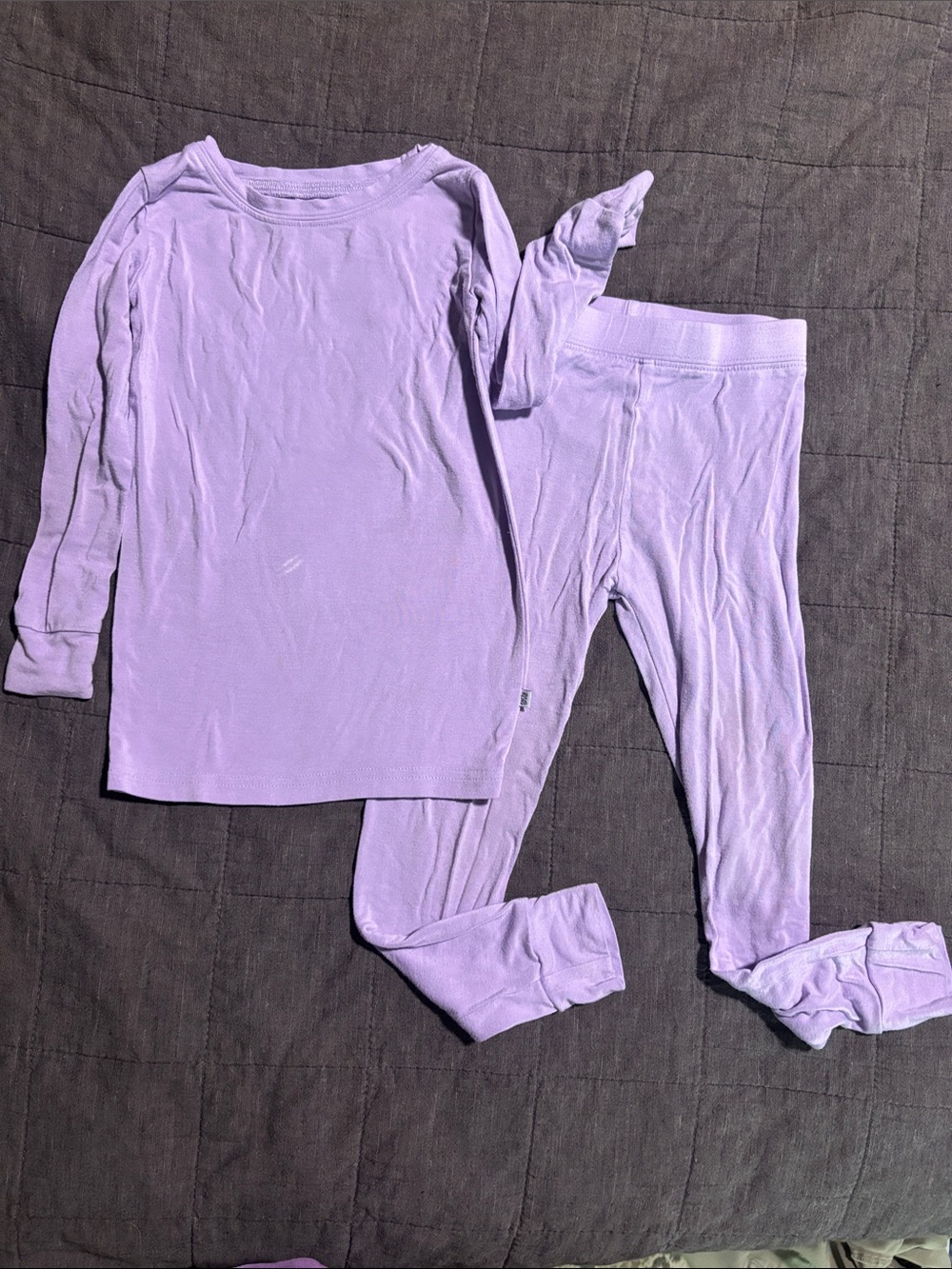 Early Grey bamboo pajama set